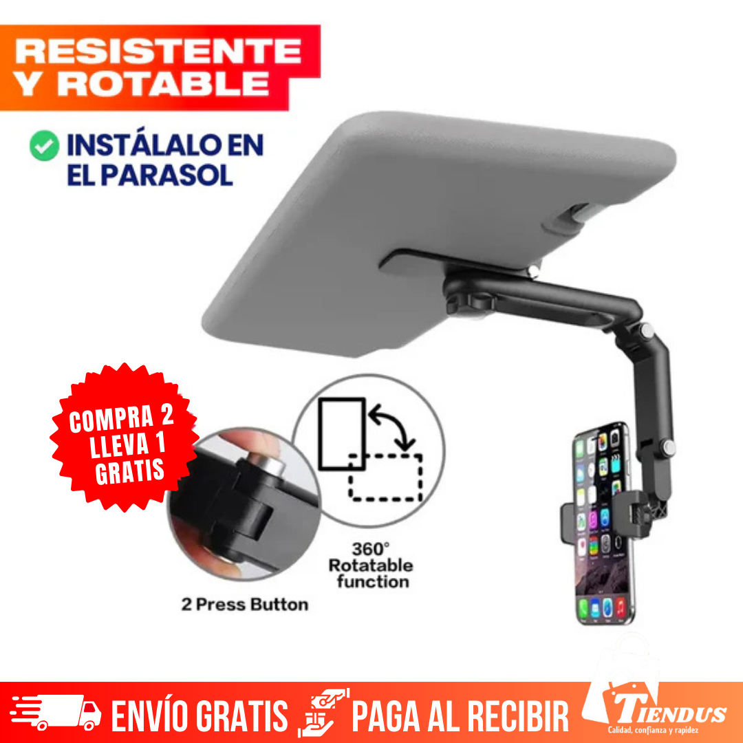 PROMO | SOPORTE DE CELULAR PARA CARRO MULTIFUNCIONAL®