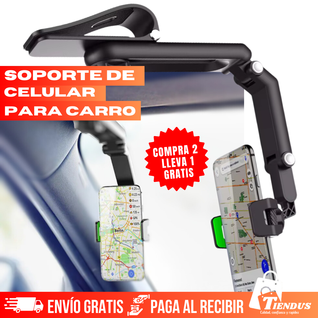 PROMO | SOPORTE DE CELULAR PARA CARRO MULTIFUNCIONAL®