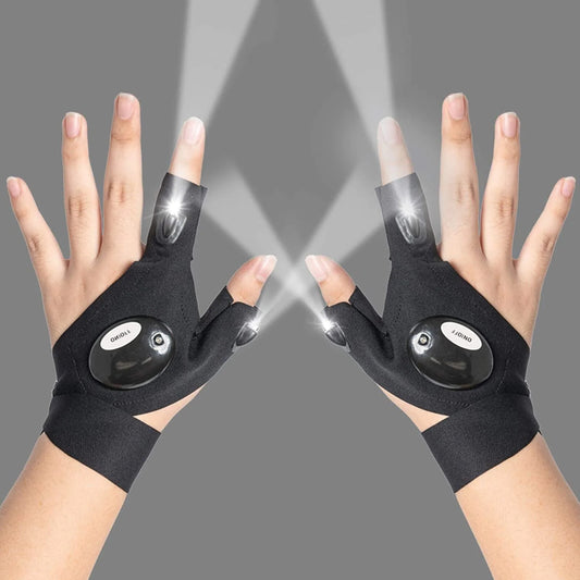 PROMO | Guantes Con Luz Led Impermeable